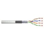 DIGITUS CAT 5e SF/UTP Twisted Pair Roh-Patchkabel,100m,grau