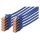 DIGITUS CAT 6 S/FTP Patchkabel, 10 Stück, 1m, blau