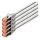 DIGITUS CAT 6 S/FTP Patchkabel, 5 Stück, 10m, grau