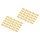DIGITUS Farbclips für Patchkabel RJ45 100 Stück gelb