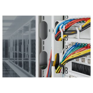 DIGITUS Patchkabel CAT 6A F/FTP Slim 0,50m grün