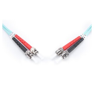 DIGITUS LWL Patchkabel ST -> ST 3.00m Multimode Duplex OM3
