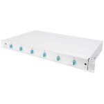 DIGITUS LWL Spleißbox 1HE bestückt 6x LC DX...