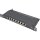 DIGITUS Cat.6A Slim Patch Panel, gesch.,8-Port, 0,5 HE, 10