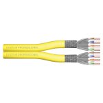 DIGITUS Verlegekabel Cat7a S/FTP dupl.B2ca 500m gelb...