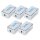 DIGITUS Verbindungsmodul CAT 6 für Twisted Pair Kabel 5 Stk