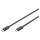 DIGITUS USB 2.0 Anschlusskabel Typ C -C St/St 1.8m, sw