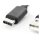 DIGITUS USB 2.0 Anschlusskabel Typ C -A St/St 1.0m, sw