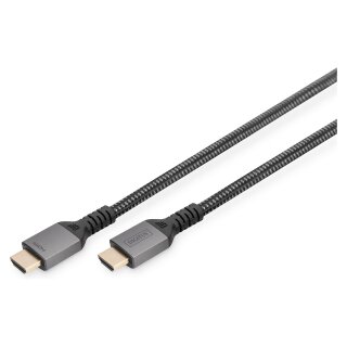 DIGITUS HDMI Kabel St./St. Nylon 3m 8K 60Hz Premium