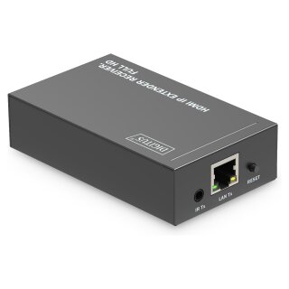 DIGITUS HDMI IP Extender Receiver Full HD schwarz
