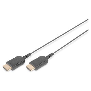 DIGITUS HDMI Anschlusskabel, HighFlex St/St, 2.0m, sw