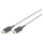 DIGITUS HDMI Anschlusskabel, HighFlex St/St, 2.0m, sw