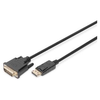 DIGITUS DisplayPortKabel DPort -> DVI(24+1) St/St 8K 2m 1.1a