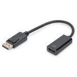 DIGITUS DisplayPortKabel DPort -> HDMI-A St/Bu 0.15m 1.1a