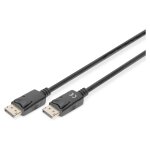 DIGITUS DisplayPort Anschlusskabel 3m 4K schwarz