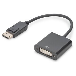 DIGITUS Aktiver DisplayPort Adapter / Konverter, DP auf DVI