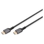 DIGITUS DisplayPort Anschlusskabel 3m Aluminium 8K schwarz