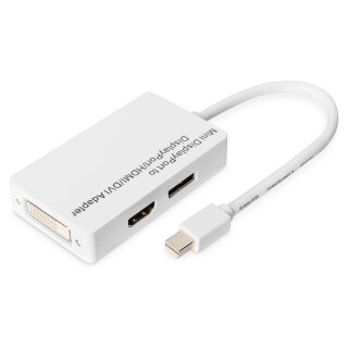 DIGITUS Mini DisplayPort Adapter,Mini DP-DisplayPort, 0,2m