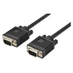 DIGITUS VGA Monitor Anschlusskabel. HD15/St-HD15/St. 5m. sw