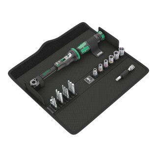 Wera Click-Torque A 6 Set 1.Drehmomentschlüs. 2.5-25Nm 20tlg