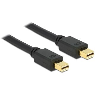DELOCK Kabel mini DisplayPort St / St 2.0m schwarz