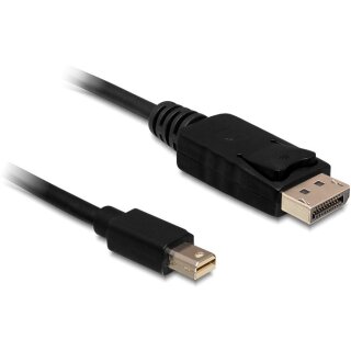 DELOCK Kabel mini DisplayPort St > DisplayPort St 5.0m schwarz