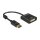 DELOCK Adapterkabel DisplayPort 1.2 Stecker > DVI 24+5 Buchse schwarz 4K Passiv