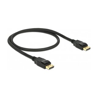 Kabel DisplayPort 1.2 Stecker > DisplayPort Stecker 4K 60 Hz 0,5 m