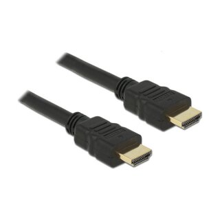 DELOCK Kabel HDMI A Stecker > HDMI A Stecker High Speed with Ethernet 4K 0.5 m