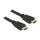 DELOCK Kabel HDMI A Stecker > HDMI A Stecker High Speed with Ethernet 4K 0.5 m