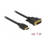 HDMI zu DVI 24+1 Kabel bidirektional 1 m