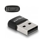 DELOCK USB 2.0 Adapter USB Typ-A St > USB Type-C Bu...