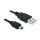 USB 2.0 Kabel Typ-A Stecker zu USB 2.0 Mini-B Stecker 1 m schwarz