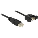 DELOCK Kabel USB 2.0 A Stecker > USB 2.0 A Buchse zum...