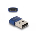 Delock USB2.0 ADA USB Typ-A Stecker zu USB Type-C BU blau
