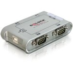 DELOCK USB 2.0 zu 4 Port Seriell HUB