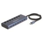 USB 5 Gbps Hub mit 7 USB Type-C™ Ports mit Schalter...