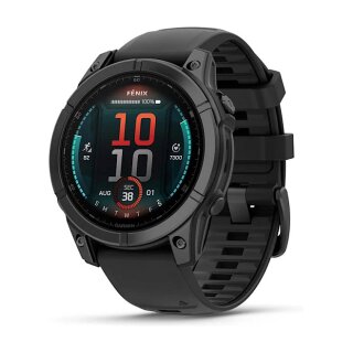 Garmin fenix E (47mm) schwarz/schiefergrau