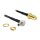 Antennenkabel SMA Buchse zum Einbau > TS-9 90° Stecker 170 mm