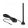 LTE Antenne SMA Stecker 3 - 5 dBi 12,5 cm starr omnidirektional mit magnetischem Standfuß und Anschlusskabel RG-174 A/U 3 m outdoor schwarz