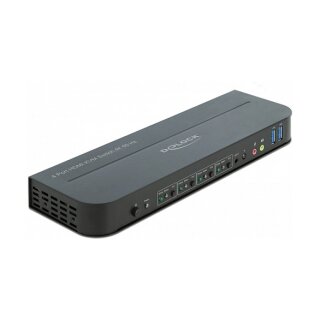 HDMI KVM Switch 4K 60 Hz mit USB 5 Gbps und Audio