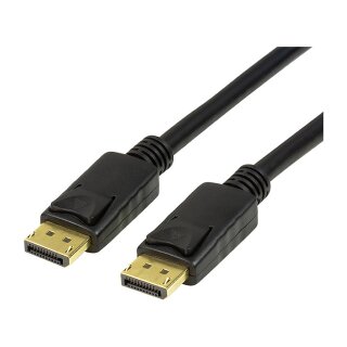 Logilink Displayport-Kabel 1.4 DP->DP M/M 8K/60Hz 3m schwarz