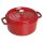 Staub La Cocotte 24cm rund. Kirsch-rot. Gusseisen