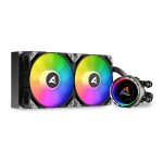K Sharkoon Wasserkühlung S80 RGB 2 Lüfter 240mm...