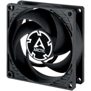 ARCTIC Lüfter P8 80*80*25 Max-80mm PWM regulated (Black)