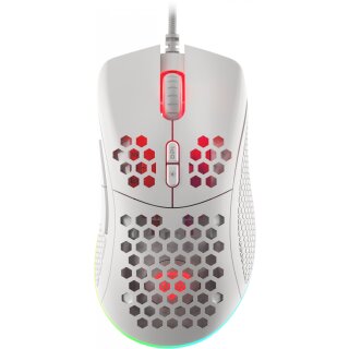 Genesis Gaming Maus KRYPTON 555 RGB kabelgeb. weiß