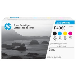 SAMSUNG original Toner cartridge LT-P406Cartridge/ELS 4-pk CartridgeYMK Toner cartridge SU375A