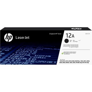 HP 12A original LaserJet original Toner cartridge Q2612A black standard capacity 2.000 pages 1-pack