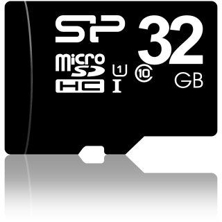 CARD Micro Card 32GB Silicon Power SDHC CL.10 inkl. Adapter