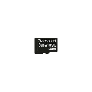 CARD microSD Card 8GB Transcend SDHC Class4 (ohne Adpater)